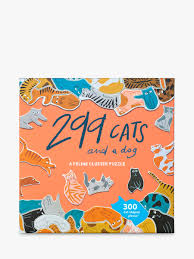 While artwork, piece size, and. Laurence King Publishing 299 Cats 1 Dog Jigsaw Puzzle 300 Pieces At John Lewis Partners