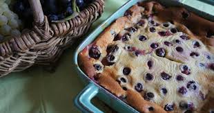 Recette Clafoutis Aux Raisins Frais En Video