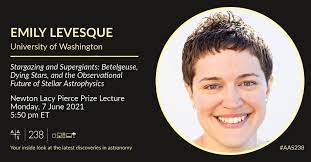 Meet the AAS Keynote Speakers: Dr. Emily Levesque