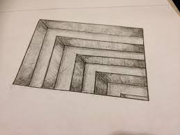 6sdrawings Global2 Vic Edu Au Files 2014 05 Image 286jlbo Jpg Illusion Drawings Drawings On Lined Paper Geometric Art
