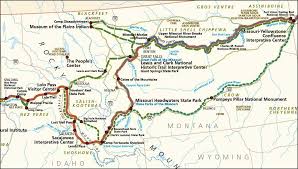 Lewis Clark National Historic Trail National Scenic And Lewis And Clark Map Lewis And Clark Lewis And Clark Trail