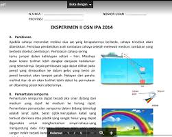 Hubungan antar mahluk hidup 51. Soal Olimpiade Osn Ipa Sd Mi Beserta Kunci Jawaban Tips And Trik 3