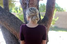 How to fake bangs with bun / top knot hairstyles for medium long hair. Diy Topsy Tail Bun Updo Cute Girls Hairstyles