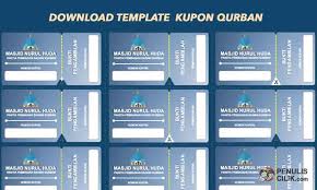 Proses penyembelihan daging hewan qurban. Download Contoh Kupon Qurban Bisa Di Edit Dan Cara Membuatnya Penulis Cilik