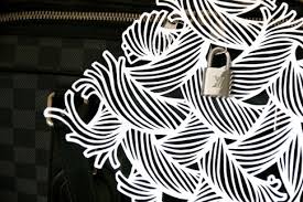 Paper Cutting of “Louis Vuitton's tribute to Christopher Nemeth”