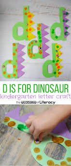 Letter D Craft- D is for Dinosaur - The Kindergarten Connection