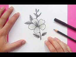 Dibujos para dibujar paso a paso. Como Dibujar Una Flor Paso A Paso 16 How To Draw A Flower 16 Youtube