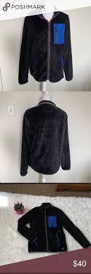 American Eagle Black Sherpa Jacket Trucker Jacket Women Sherpa Jacket Coats For Women