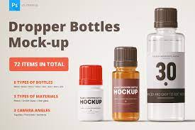 Download Dropper Bottles Mock Up Bottle Mockup Dropper Bottles Bottle
