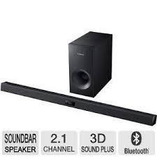 Samsung 21 Channel 120 Watts Home Theater Soundbar System With 60 Watt Subwoofer Bluetooth Soundshare Smart Sound Bar Home Theater Sound Bar Bluetooth Soundbar