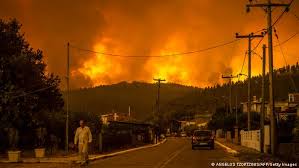 Argyris liaskos, the deputy mayor of elymnioi in northern evia, who is responsible for civil protection, told skai radio on wednesday morning that approximately 20 million square meters (20,000 greek stremmata or 2,000 hectares) of forests have been burned on evia so far, with a total of 150 properties near limni also. Clc4ldsgrvc Mm