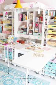 The craft room storage ideas, wall art and more make it easy to get organized and clean up your. Pin On Craft Room Ideas Sewing Room Ideas