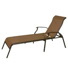 Patio Furniture San Remo Stackable Sling Chaise Lounge By Summer Winds Chaise Lounge Sling Chaise Chaise Lounge Patio Furniture