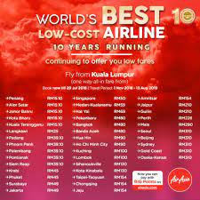 Dengan penerbangan langsung setiap hari vietjet dari kuala lumpur ke ho chi minh city, terutama semasa musim perayaan di seluruh asia, ada lebih banyak alasan mengapa anda perlu terbang ke. Air Asia Promosi 2019