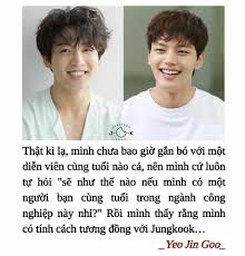 On april 8, yeo jin goo shared photos of the snack and . Trans 191107 Yeo Jin Goo Jungkook Vietnamese Fanpage ÙÙØ³Ø¨ÙÙ