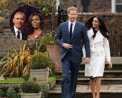 Prince harry and meghan markle kiss on the steps of st george's chapel in windsor castle after their prince harry showed up for his wedding to meghan markle, stepping out of a black van in front of st 4:30 a.m. Royal Wedding 2018 Are The Obamas On Harry And Meghan S Guest List