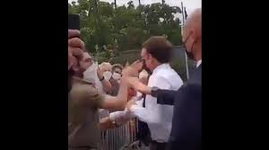 Emmanuel macron giflé par un homme dans la drôme. Agqgppituifr M