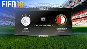 Feyenoord e ajax somam 5 confrontos diretos nos últimos 3 anos em todas as competições, dos o feyenoord ajax vai ser transmitido ao vivo em direto na televisão, sporttv5, e também pode ser. Fifa 18 Afc Ajax Vs Feyenoord Amsterdam Arena Youtube