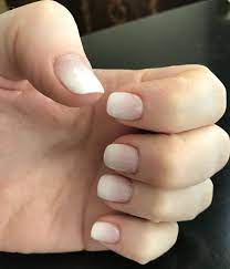 French Ombre Dipping Powder Powder Nails Dipped Nails French Tip Nails
