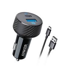 10 best anker usb c adapters of february 2021. Anker 2 Port Powerdrive 27w Usb C Car Charger With 3 Usb C To Usb A Cable Black Target
