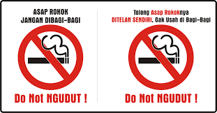 Oleh karena itu, tak perlu menganggap dirimu sendiri aneh. Poster Lucu Tentang Rokok