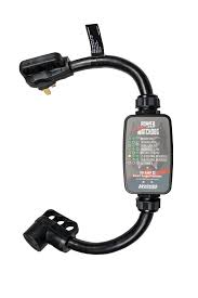 50 amp rv surge protector. Hughes Autoformer Pwd50 Power Watchdog Smart Bluetooth Rv Surge Protector 50 Amp