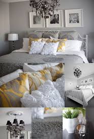 Gray And Yellow Bedroom Love It Grey Home Decor Bedroom Makeover Home Bedroom