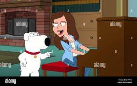 FAMILY GUY, from left: Brian Griffin (voice: Seth MacFarlane), Glenn  Quagmire (voice: Seth MacFarlane), Ida Davis (voice: Seth MacFarlane) in  'Bri-Da', (Season 18, Episode 1802, aired October 6, 2019), ph: ©Fox /