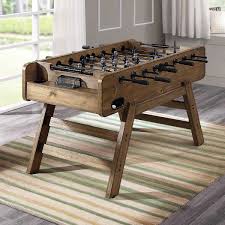 Bayside Furnishings Wood Foosball Table In 2020 Bayside Furnishings Foosball Table Foosball
