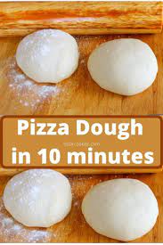 Pizza Dough In 10 Minutes Kitchenaid Mixer Magic 5 Star Cookies Recipe Pizza Dough Kitchen Aid Mixer Recipes Food