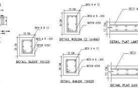 Besi baja h beam daftar harga. Ukuran Begel Kolom Rumah 2 Lantai Content