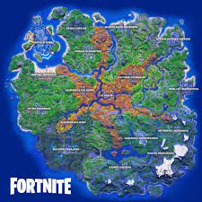 El Mapa Del Nuevo Capitulo 2 Temporada 6 Instintos De Fortnite Techgames In 2021 Fortnite Seasons Lara Croft