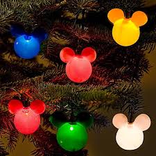 Yes Please A Few Of Them To Cover Our Tree Mickey Mouse Holiday Lights Set Decor Disney Disney Christmas Party Mickey Mouse Christmas Disney Holiday