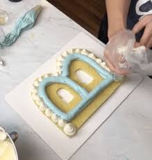 Order alphabet name cake for birthday anniversary or all occasions and get same day. Joconde Cake Recipe Alphabet Cake Sugar Geek Show