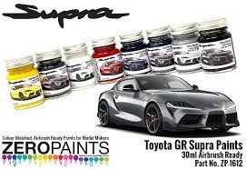 Maybe you would like to learn more about one of these? Toyota Gr Supra Matt Storm Grey Paint 30ml Zp 1612 Zero Paints