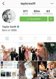 With 80m Taylor Is Now The Most Followed Person On Twitter Taylor Swift Born Swift Facts 1989 Tour