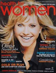 OLIVIA NEWTON-JOHN January 2008 HEALTH FOR WOMEN Magazine