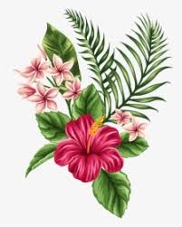 Maybe you would like to learn more about one of these? Svg Transparent Tropical Watercolor Flowers Leaves Hibiscus Hawaiian Flower Drawing Hd Png Download Kindpng