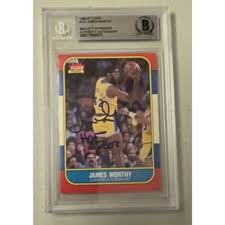 NBA James Worthy Signed Trading Cards, Collectible James Worthy Signed  Trading Cards
