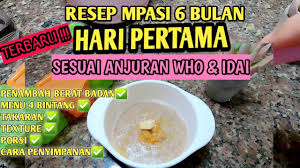 Milna biskuit bayi adalah salah satu varian biskuit milna yang dilengkai dengan formula g3 yang dapat menstimulasi pertumbuhan gigi, gampang larut di air atau susu, dan mengandung gizi lengkap yang seimbang. Resep Mpasi Hari Pertama Resep Mpasi 6 Bulan Anti Gtm Youtube