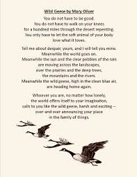 Mary Oliver Wild Geese Mary Oliver Wild Geese Mary Oliver Poem A Day