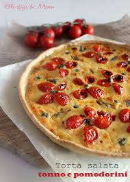 Torta Salata Tonno E Pomodorini Gli Sfizi Di Manu In Un Sol Boccone Idee Alimentari Ricette Pomodorini