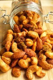 Buffalo Spiced Nuts Recipe Recipe Nut Recipes Spiced Nuts Recipe Snacks