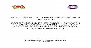 Check spelling or type a new query. Surat Pekeliling Kewangan Bilangan 8 Tahun Bantuan Kokurikulum Prasekolah Bkkp 33 Iv Bantuan Kokurikulum Sekolah Bkk 34 V Bantuan Kokurikulum Asrama Bkka 36 Vi