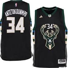 Adidas Giannis Antetokounmpo Milwaukee Bucks Black Swingman Climacool Jersey Bucks Milwaukee Nba Milwaukee Bucks Nba Outfit Black Adidas