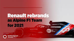 A link with their previous owners still survived, however, with their car continuing to be powered by a renault power unit until 2014. Renault Rebrands As Alpine F1 Team For 2021 Motorsport Tv