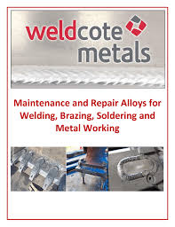 Maintenance And Repair Alloys For Welding Brazing