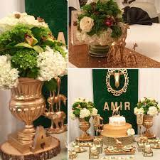 Modern Safari Baby Shower Party Ideas Photo 21 Of 24 Baby Shower Table Decorations Safari Baby Shower Safari Baby Shower Boy