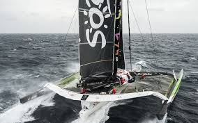 Carpaccio de chou rave, oignons doux des cévennes, vinaigrette au miel edmond de rothschild heritage et petite pimprenelle sauvage. Jules Verne Trophy Head To Head Battle Begins For Round The World Record