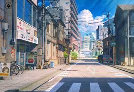 Picture Love Freetoedit Beautiful Cartoon Peaceful Anime Scenery Wallpaper Scenery Wallpaper Anime City